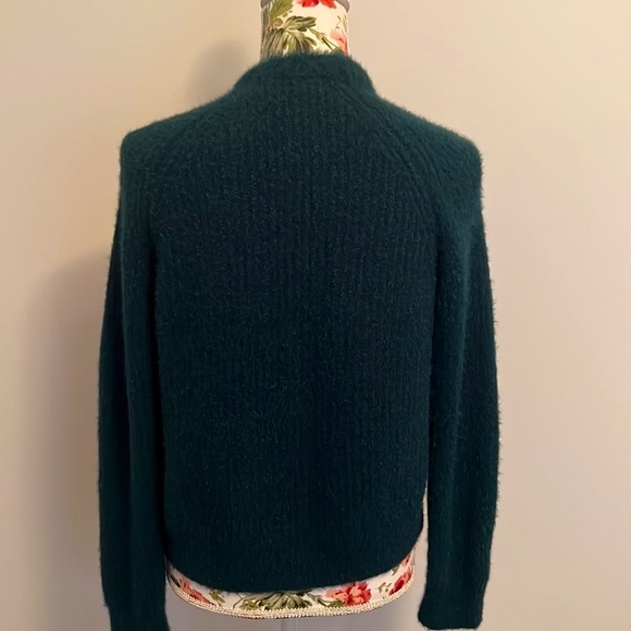 NWT Anthropologie Sleeping On Snow Teal Cardigan - Picture 4 of 11